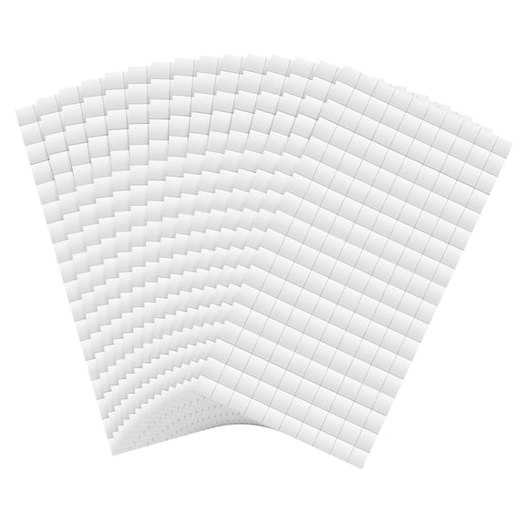 Uxcell 0.2 Inch Foam Dots Squares, 18000 Pcs 15 Sheets Square Shape 3D Foam Tapes Mount for Craft DIY Art