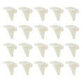 thumbnail image 1 of Uxcell 0.2" Shelf Locking Shelf Support Pegs Shelf Bracket Peg White Plastic 50Pcs, 1 of 4