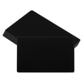 thumbnail image 1 of Uxcell 0.21mm Metal Business Cards Blank Name Card Laser Engraving Aluminum, Black 10 Pack, 1 of 6