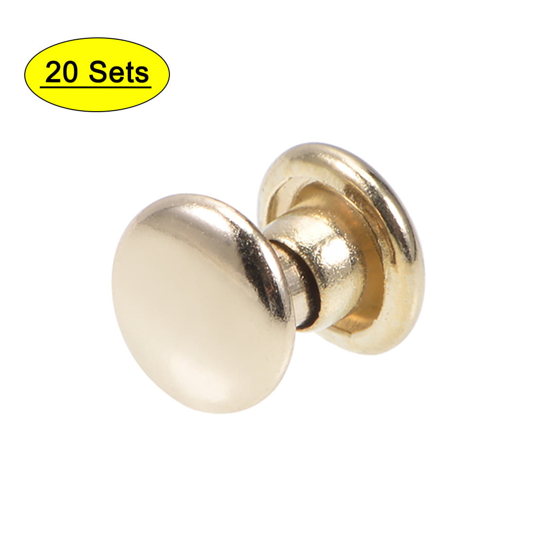 Craft Tools 6mm 8mm Metal Double Cap Rivets Studs Round Rivet For Leather  Craft Bag Belt Garments Hat Shoes Pet Collar DIY Repair3833510 From Ygcy,  $41.79