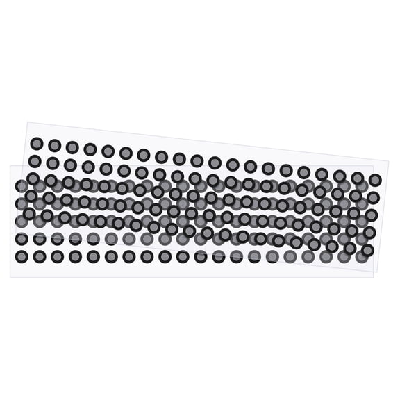 Uxcell 0.24mm 3D Scanner Marker Dots Positioning Point, 250 Pcs High Reflection 3D Scanning Tracking Dots Positioning-Point Markers for Enhanced Laser 3D-Scan Precision Position