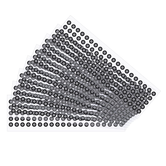 Uxcell 0.24mm 3D Scanner Marker Dots Positioning Point, 800 Pcs High ...