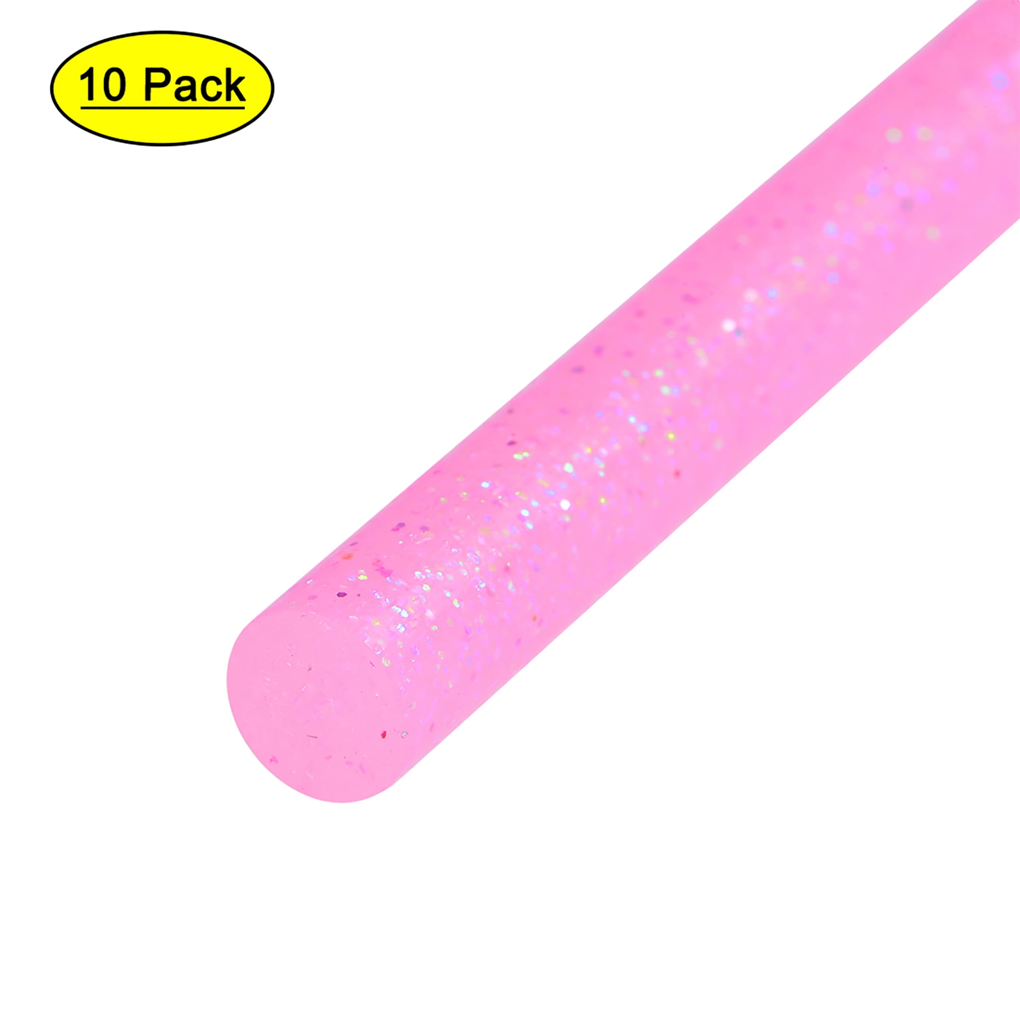 GlueSticksDirect Translucent Pink Colored Glue Sticks Mini X 4 24