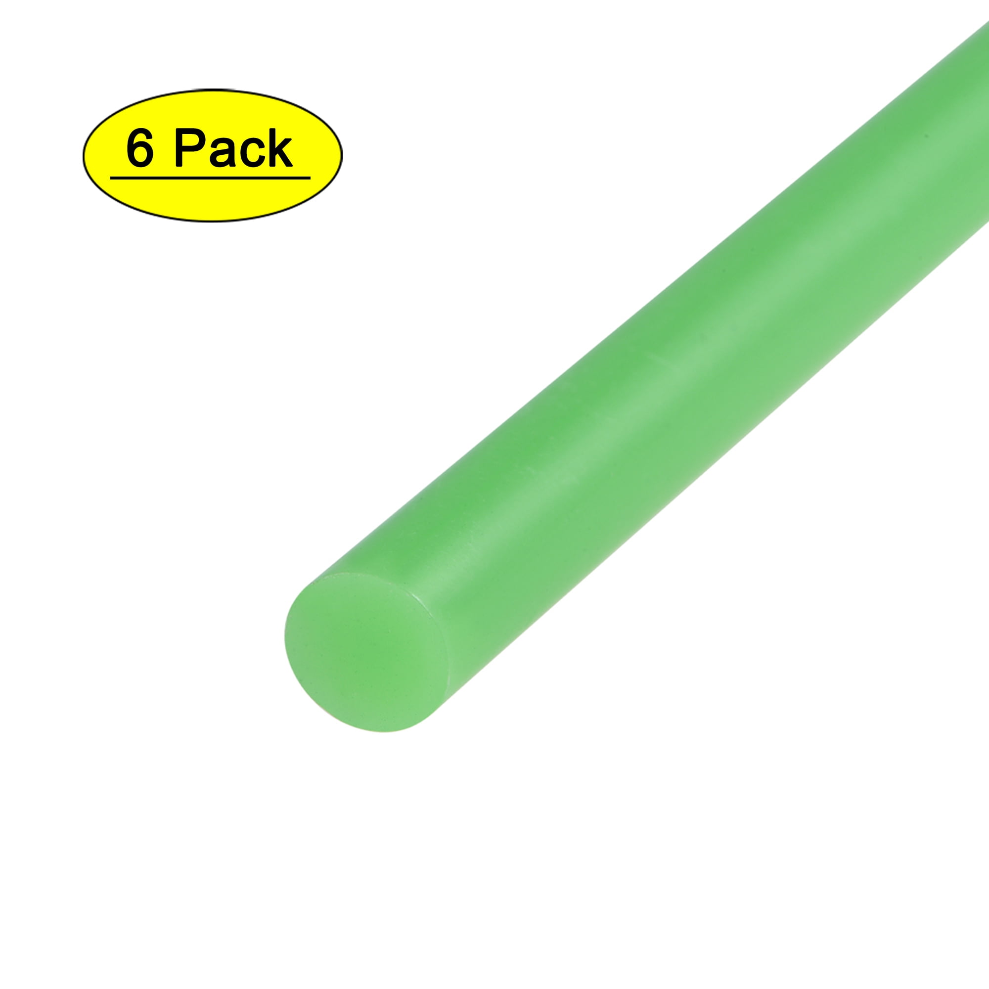 Bright Green Hot Glue Sticks Mini Size - 4 inch - 12 Pack