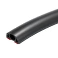 thumbnail image 1 of Uxcell 0.3"D 3.9ft Floor Cord Cover Cable Protector Cable Management Black, 1 of 6
