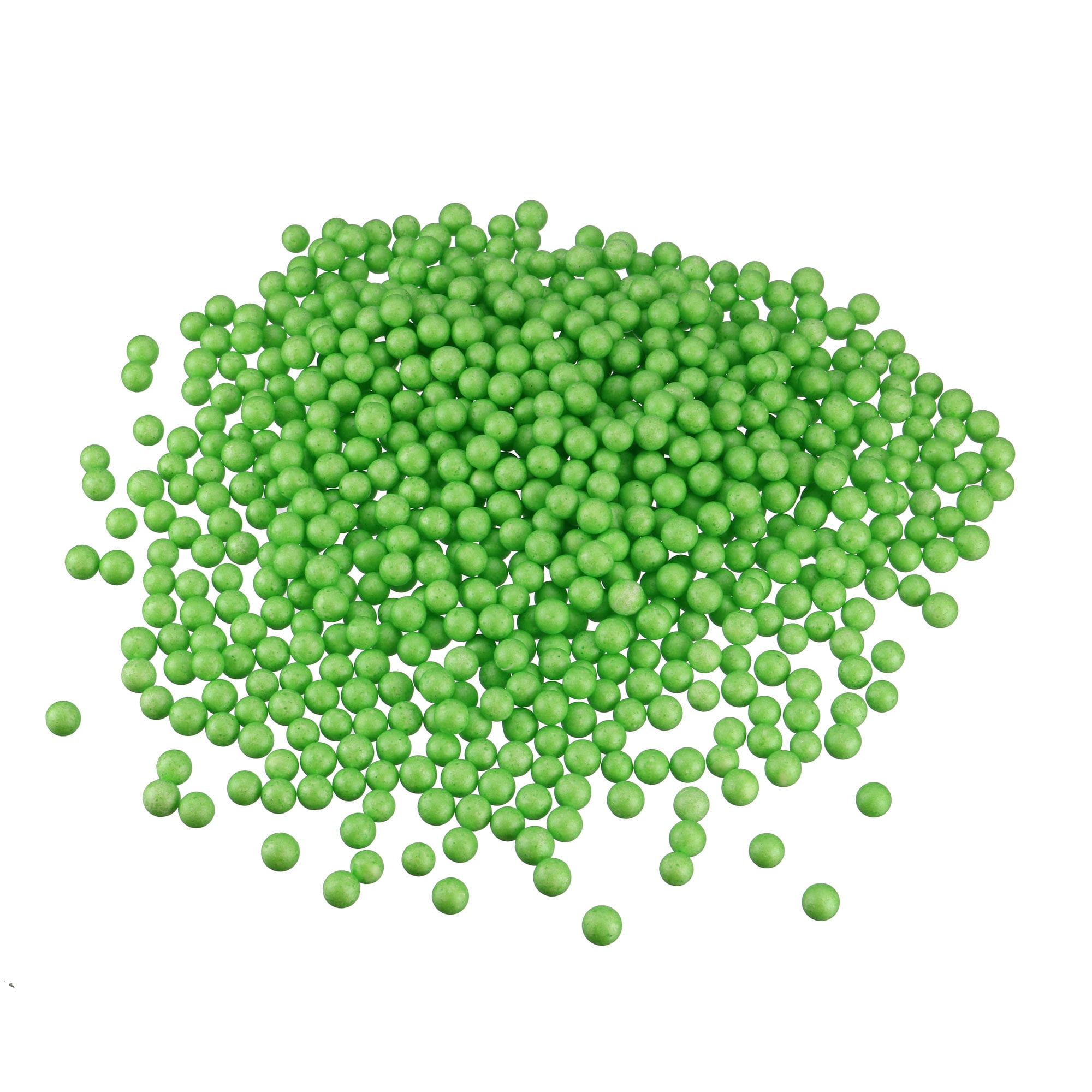 Uxcell 0.3 Green Polystyrene Foam Ball Beads for Crafts and Decorations 1  Pack