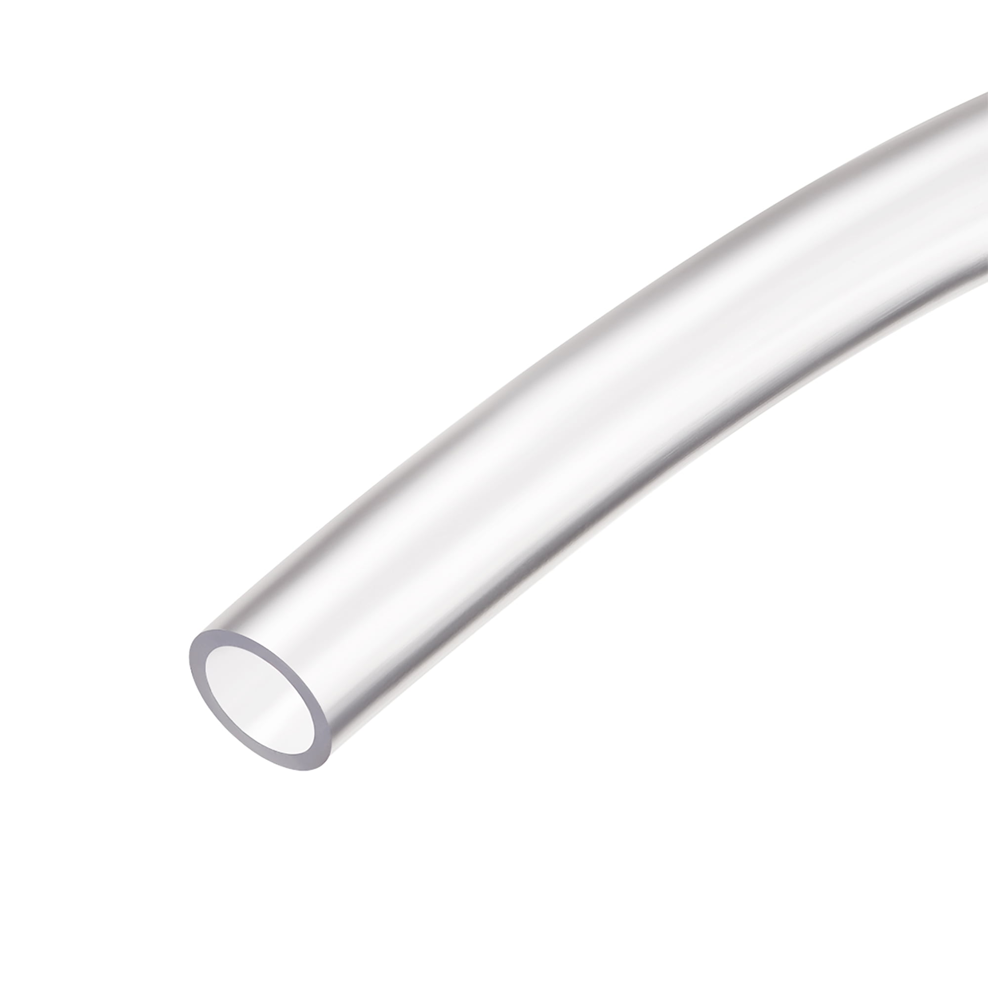 Uxcell Vinyl Tubing Flexible Water Pipe Plastic Transparent 1Pcs 0.31''x0.43''x3.28ft