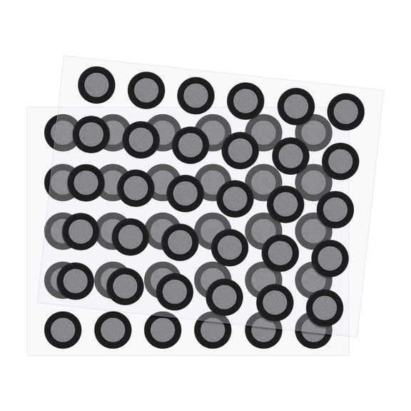 Uxcell 0.32mm 3D Scanner Marker Dots Positioning Point, 60 Pcs High Reflection 3D Scanning Tracking Dots Positioning-Point Markers for Enhanced Laser 3D-Scan Precision Position