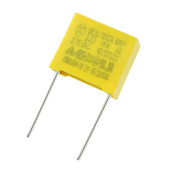 Uxcell 0.33uF 275VAC X2 MKP Polypropylene Film Capacitors 10 Pack