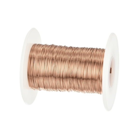 Uxcell 0.37mm Magnet Wire 328ft Enameled Copper Wire Magnet Winding Wire Coil 100g 155C