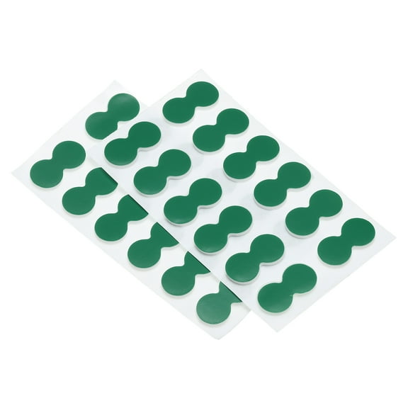 Uxcell 0.39" Fly Fishing Strike Indicators Stream Floating Hook Positioning Fishing Strike Indicator Clip, Green, 24 Pack