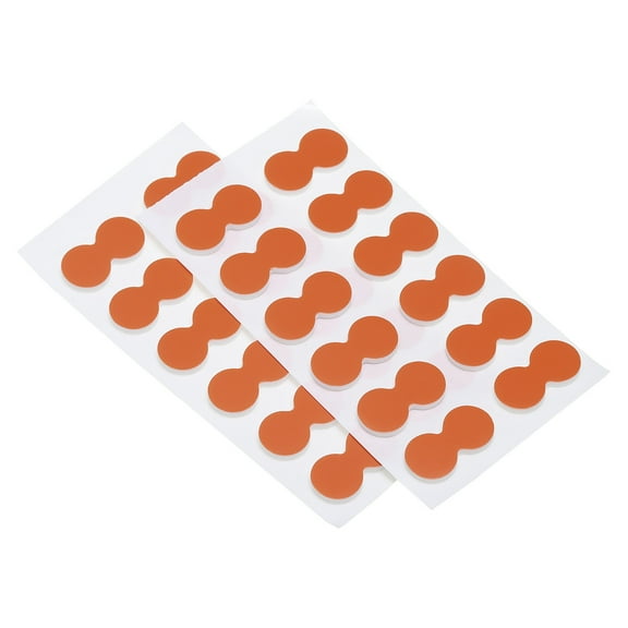 Uxcell 0.39" Fly Fishing Strike Indicators Stream Floating Positioning Fishing Strike Indicator Clip, Orange, 48 Pack