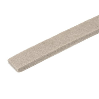 Self Adhesive Felt Tape Felt Strips Roll Polyester Felt Tape for Furniture  on Hardwood Floors, Reduce Noise (Black) 