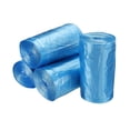 thumbnail image 1 of Uxcell 0.5 Gallon Small Trash Garbage Bags Plastic Blue 11.81 inch 6 Rolls 180 Counts, 1 of 5