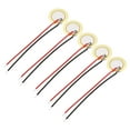 thumbnail image 1 of Uxcell 0.59'' Acoustic Pickup Transducer Microphone Trigger Element Guitar Brass 5 Pcs, 1 of 5