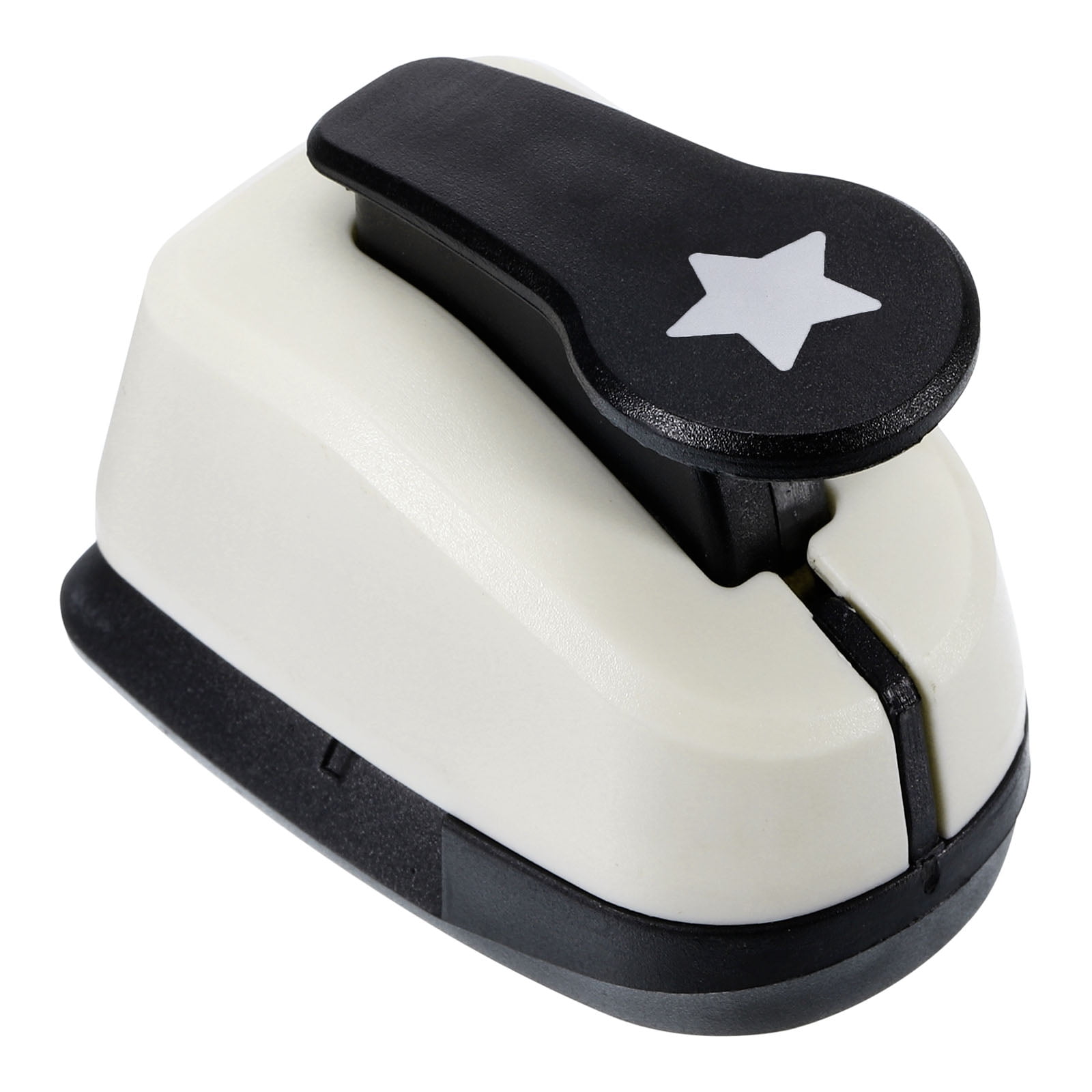 Uxcell 1 inch Star Punch, Star Hole Paper Punch Hole Puncher Shape Punches for Crafting, White