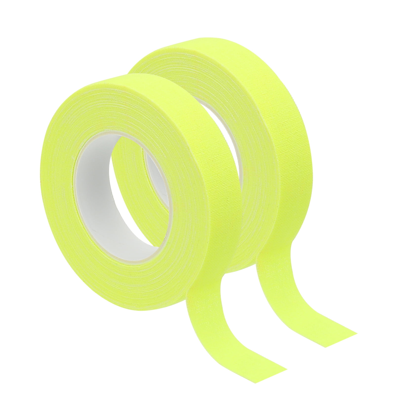 PATIKIL Neon Gaffer Cloth Tape – 0.6" X 33 Feet, UV Fluorescent Pink Glow Tape For UV Parties, Stage, Stair Warnings & More