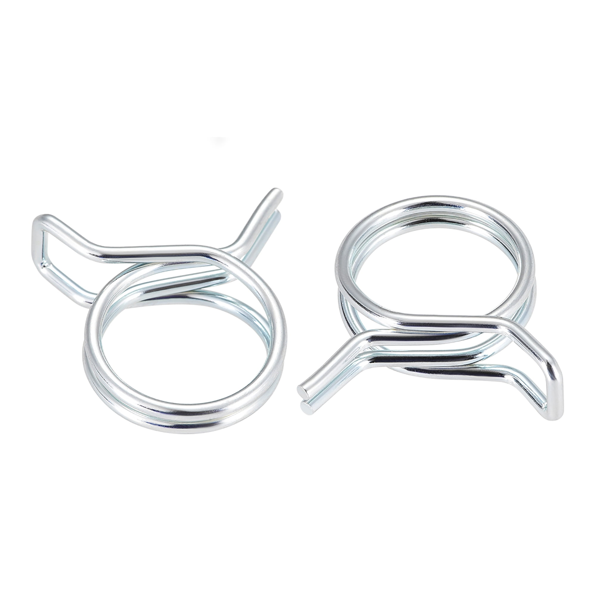 Uxcell 0.63'' Double Wire Motorcycle ATV Fuel Line Hose Tube Spring
