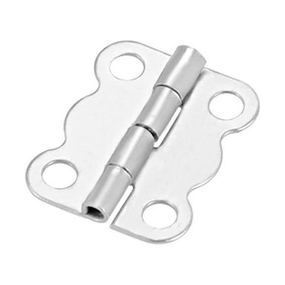 Uxcell 0.63"   Hinges Butterfly Shape Hinge Replacement Brushed Plain 20pcs
