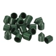 thumbnail image 1 of Uxcell 0.63" Inner Dia Plastic Pointed Garden Plants Bamboo Cane End Caps Green 80 Pack, 1 of 5