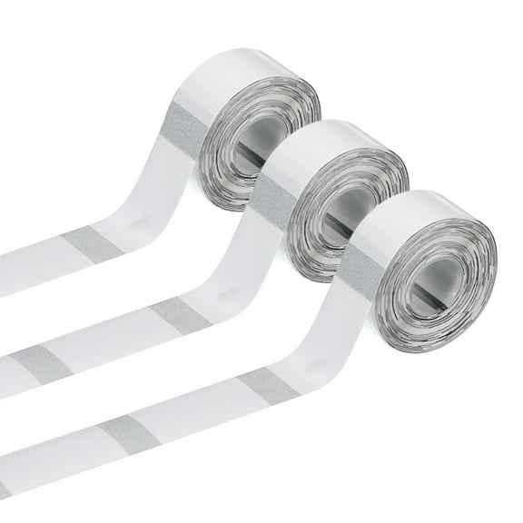 Uxcell 0.63 x 1.18 Inch Food Storage Labels, 3 Roll (210pcs Per Roll) Refrigerator Freezer Marker Adhesive Paper Sticker for Jars Bottles Containers, Clear