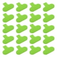 thumbnail image 1 of Uxcell 0.63 x 1.5 inch Cable Labels Write on Cord Labels Tags for Cable Management and Identification, 30 Pack Green, 1 of 5