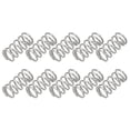 thumbnail image 1 of Uxcell 0.6mm Wire Dia x 5mm OD x 10mm L Compression Spring, 304 Stainless Steel Mechanical Extension Small Springs 10 Pcs, 1 of 7