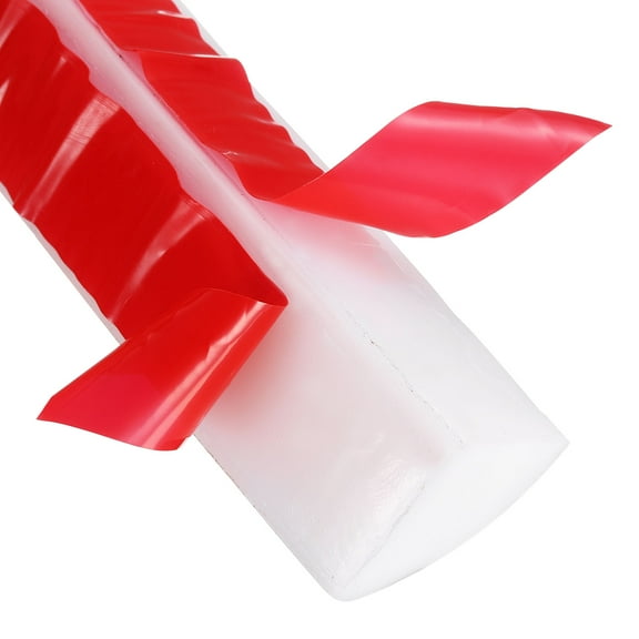 Uxcell 0.7"x0.86"x155" Flexible Quarter Round Wall Trim Double Self-adhesive White