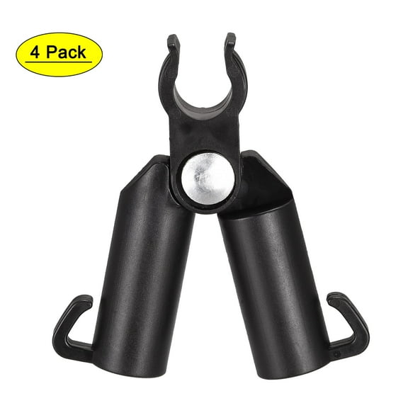 Uxcell 0-70 Degree Adjustable Plant Plastic Connector for 11mm Dia Plant Stakes 4 Pack