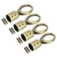 thumbnail image 1 of Uxcell 0.71" Cord End Cap Terminators Cord Finding for Tassel Making, 4 Pack Bronze, 1 of 5