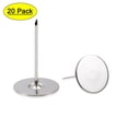 thumbnail image 1 of Uxcell 0.75''x1.18'' Upholstery Nails Tacks  Flat Head Furniture Nails Pins Iron Silver Tone, 20Pcs, 1 of 5