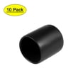 thumbnail image 1 of Uxcell 0.79'' Screw Thread Protectors Rubber Vinyl End Caps Rubber Black 10pcs, 1 of 6