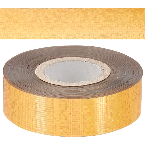 Uxcell 0.79"x400Ft Hot Stamping Foil Paper Roll, Golden Style 5