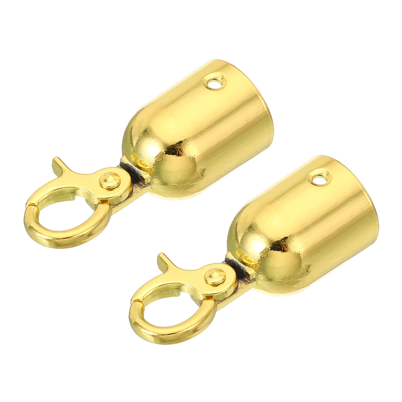 Uxcell 0.8" Stanchion Rope End Stopper Cord End Caps Barrier Rope End