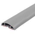 thumbnail image 1 of Uxcell 0.8" W x 0.4" H 3.3ft Floor Cord Cover Cable Protector Cable Management Grey, 1 of 6