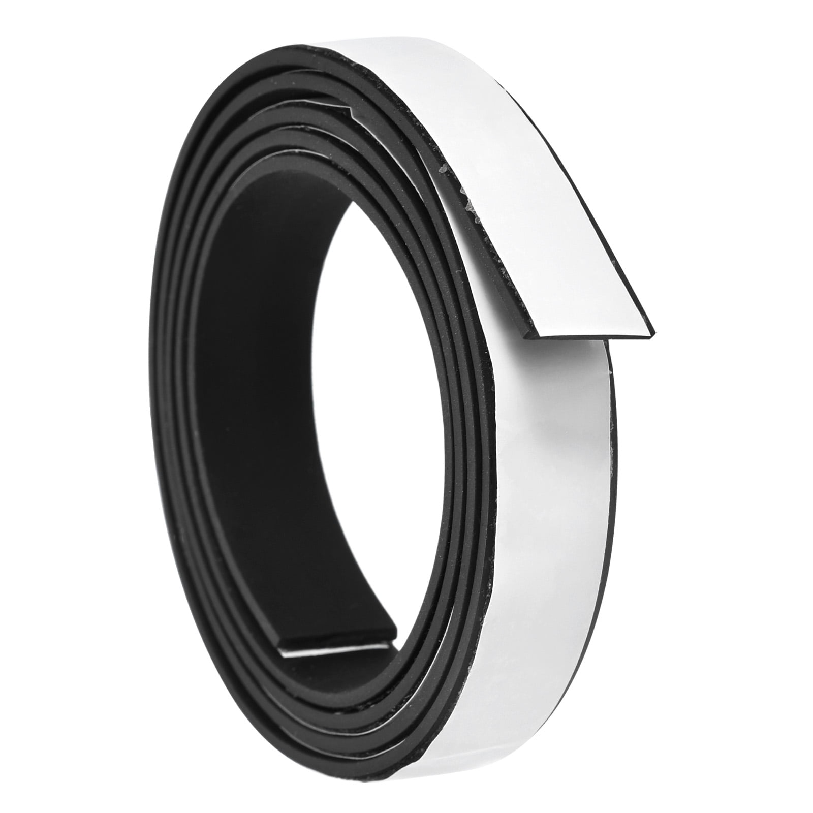 Uxcell 0.8"W x 5/64"T x 3'L Adhesive Rubber Strips Solid Neoprene