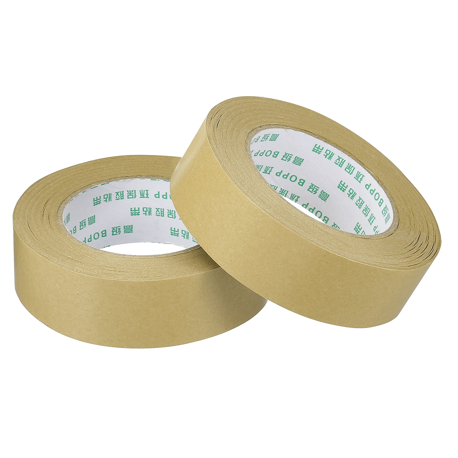 Uxcell 0.8" x 55 Yards Brown Packing Tape, 1 Roll Heavy Duty Kraft Tape for Sealing Cardboard Boxes