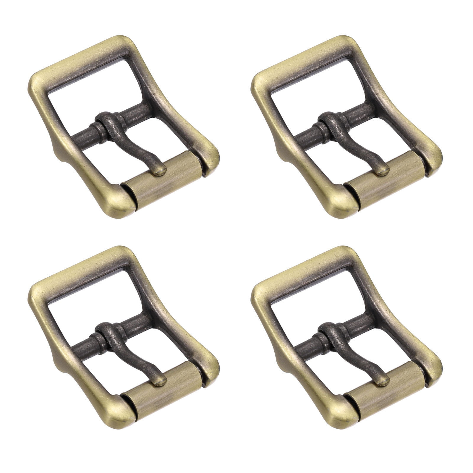 Uxcell 0.86 IN(22mm) Metal Roller Buckle [4Pcs] - Webbing Belts Center ...