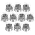 thumbnail image 1 of Uxcell 0.9" Flower Frogs Ikebana Kenzan Flower Arranger Tool Stainless Floral Frog Pin Holder Silver 10Pcs, 1 of 6