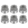 thumbnail image 1 of Uxcell 0.9" Flower Frogs Ikebana Kenzan Flower Arranger Tool Stainless Floral Frog Pin Holder Silver 6Pcs, 1 of 6