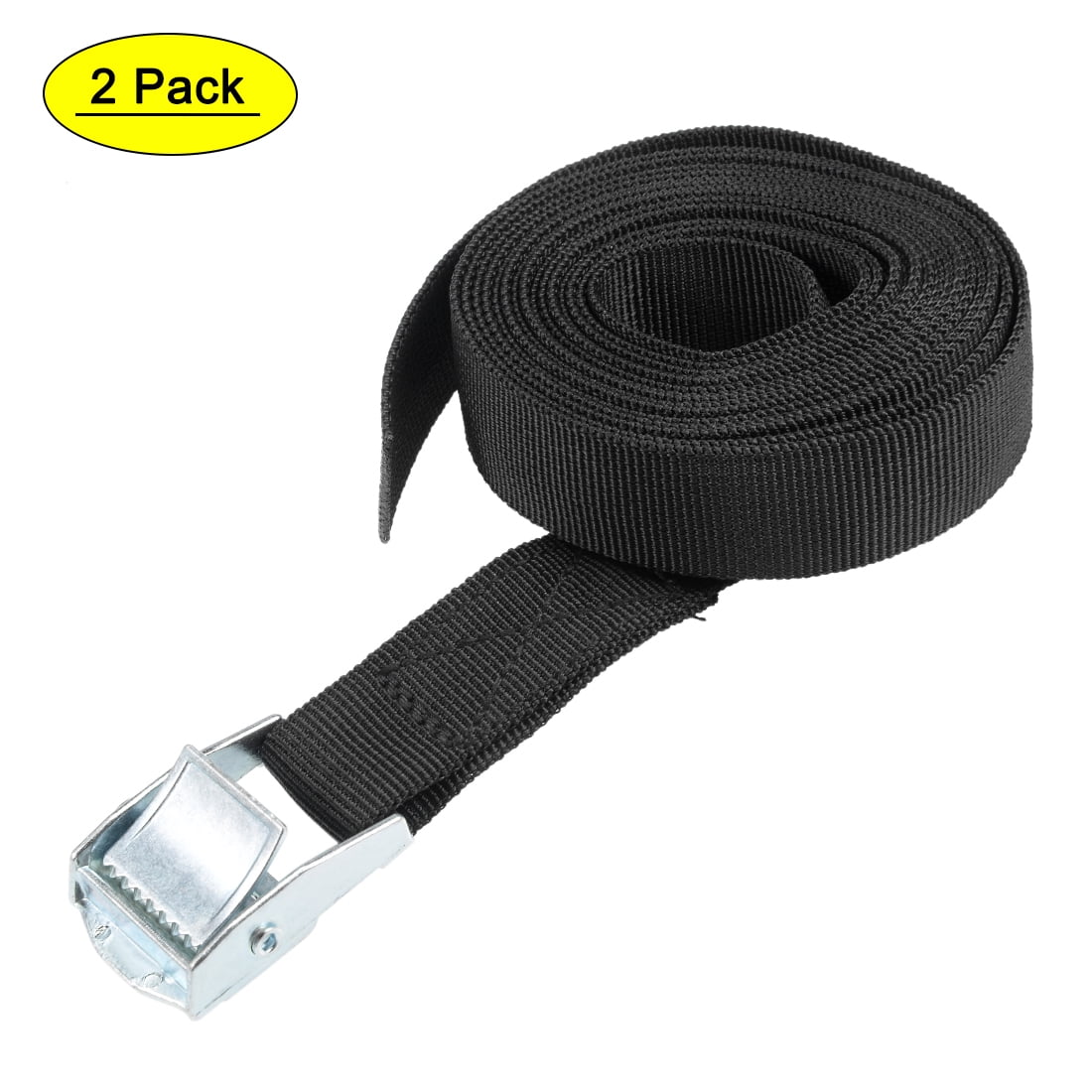 Yinpecly Cam Buckle Tie Down Strap - 0.8M X 50mm Polypropylene, Blue Lashing Strap For Cargo, Moving, Camping