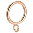 thumbnail image 1 of Uxcell 0.98" Inner Dia Curtain Rings Metal Gold Tone 24 Pack, 1 of 3