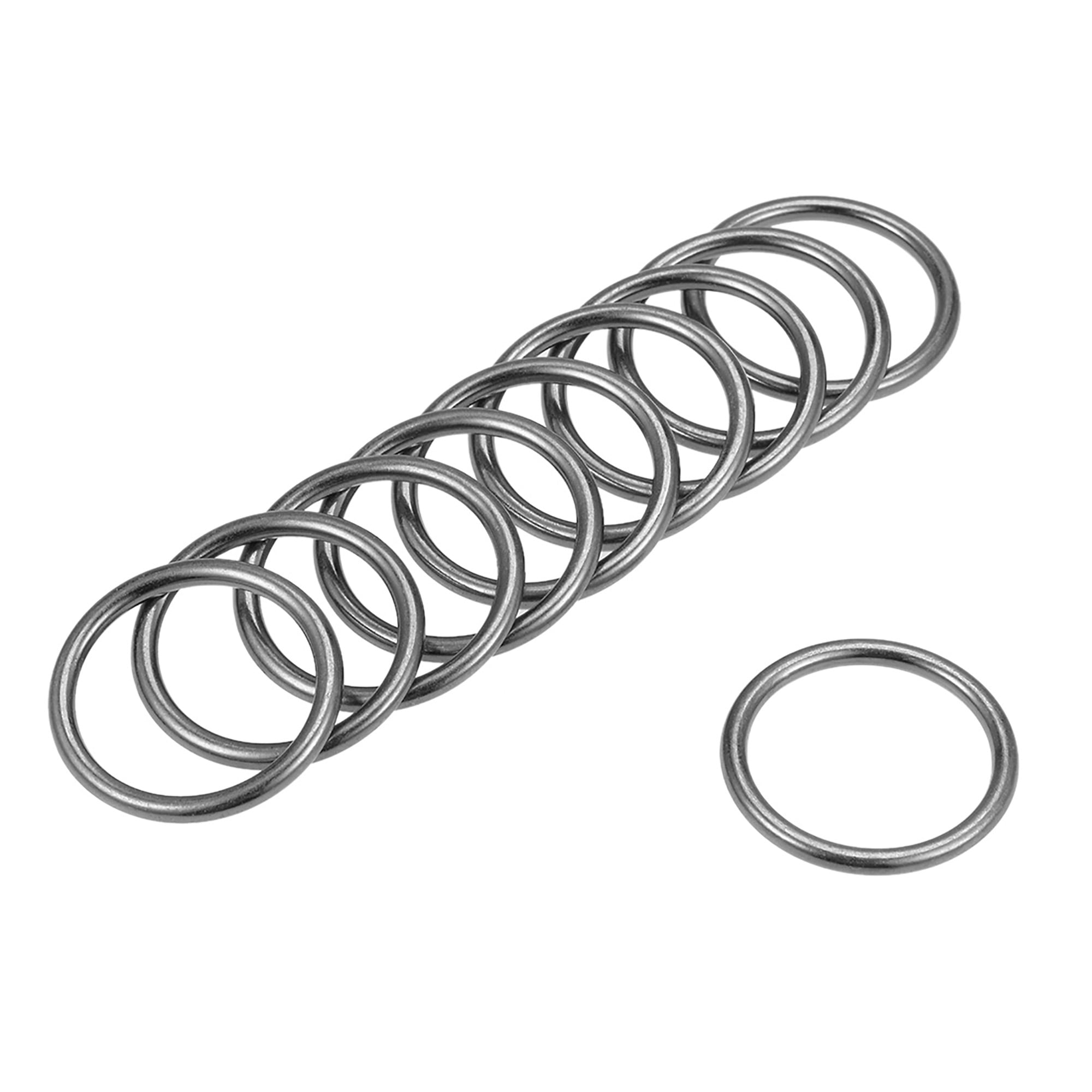 Hardware Protection Rings Uxcell 0.98 '' O Ring Buckle for Hardware Bags Belts Craft DIY ...