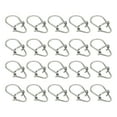 thumbnail image 1 of Uxcell #0 Stainless Steel Fishing Lock Snaps Fishing Clips Quick Change Fishing Tackle Kit, 50Pack, 1 of 6