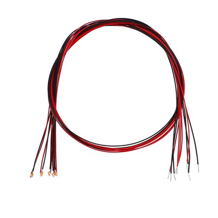 Uxcell 0402 DC 2.8-3V Surface Mounted Devices Prewired Micro LED Light Emitting Diode Pink 5 Pack