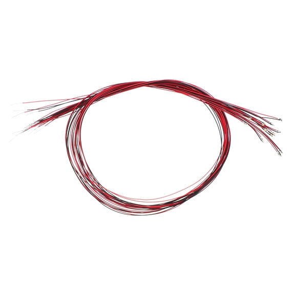 Uxcell 0402 Pre-Wired Micro LED, 25 Pcs 2.8-3.3V Emitting Diodes, Blue