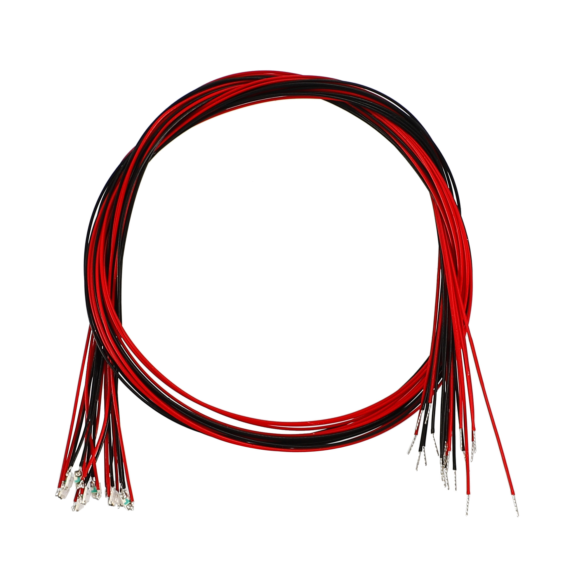 Uxcell 0603 DC 2.8-3V Surface Mounted Devices Prewired Micro LED Light ...