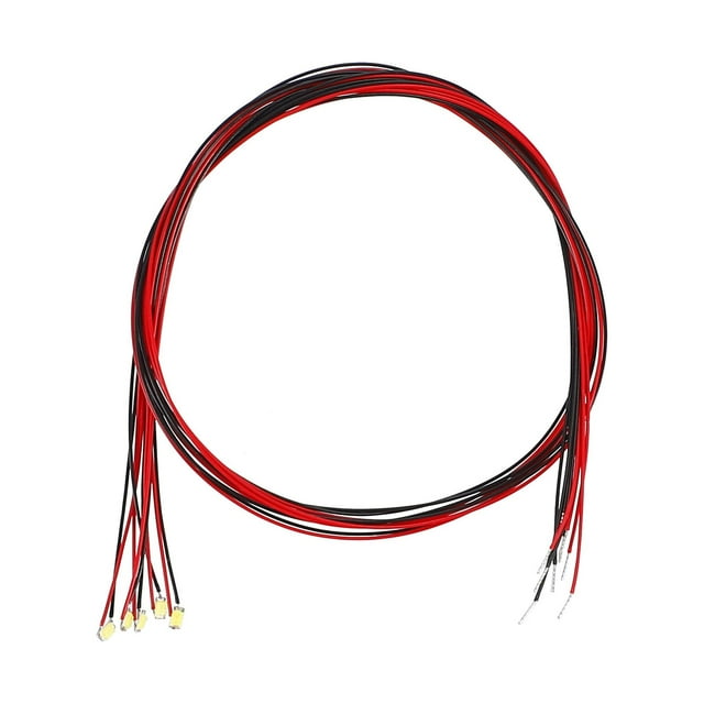 Uxcell 0603 DC 2.8-3V Surface Mounted Devices Prewired Micro LED Light ...