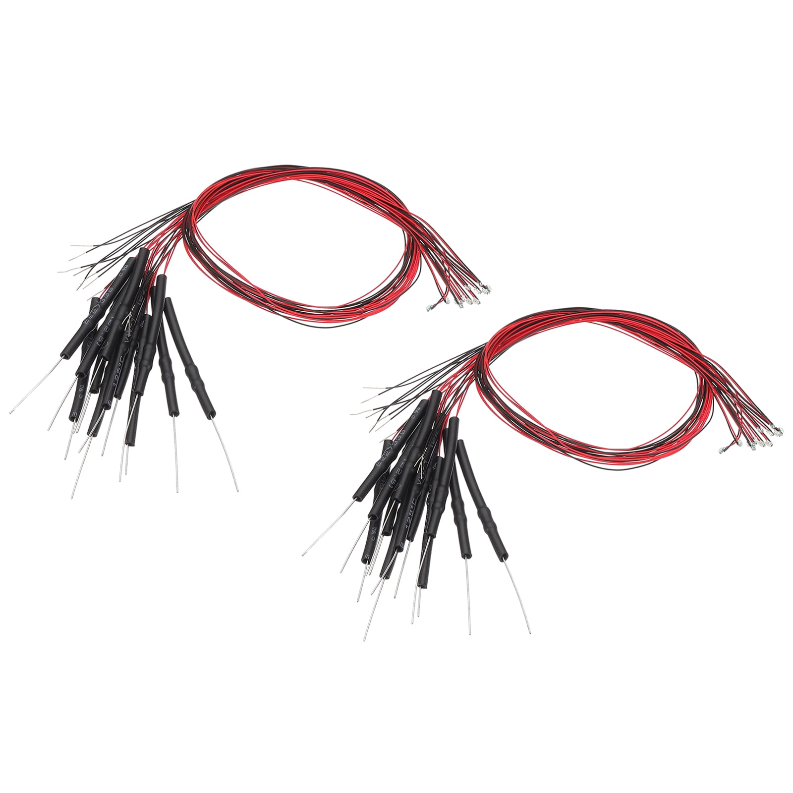 Uxcell 0603 Pre-Wired Micro LED 24 Pcs 3-6V Emitting Diodes Yellow