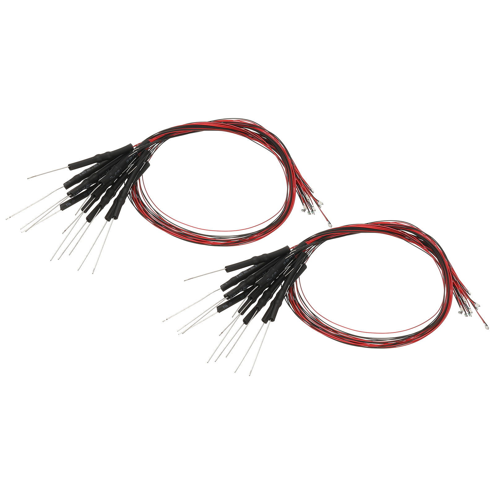 ZZHOB 25pcs Pre-Wired Micro LED Pre-soldered 0402 SMD LEDs
